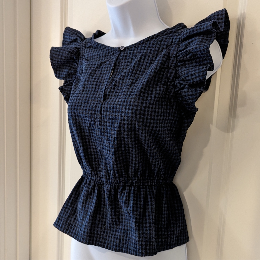 "Free Assembly" Ruffled Top Size XS (NWT) - Picture 4 of 8